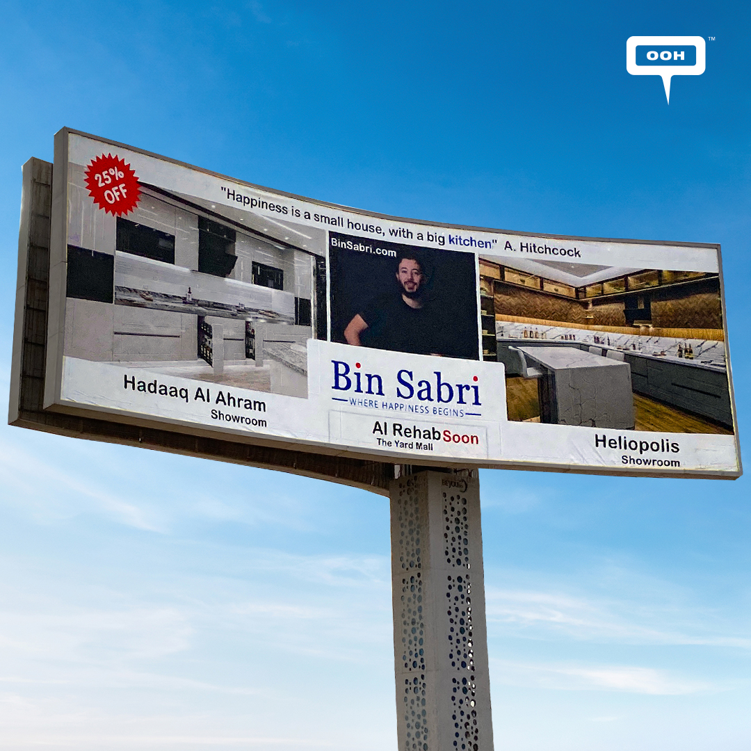 Bin Sabri's New OOH Campaign Paves the Way for a New Showroom in Cairo
