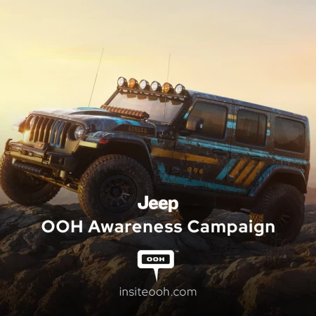 Celebrating the Essence of Jeep, A Unique OOH Campaign by Jeep in Dubai