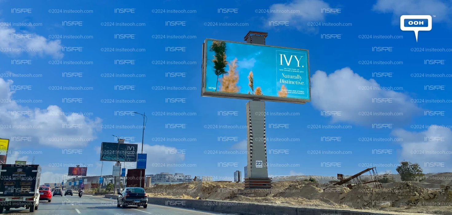 IVY New Zayed Living with Nature's Distinctive, Billboard to Adorn the Outdoor Advertising Scene