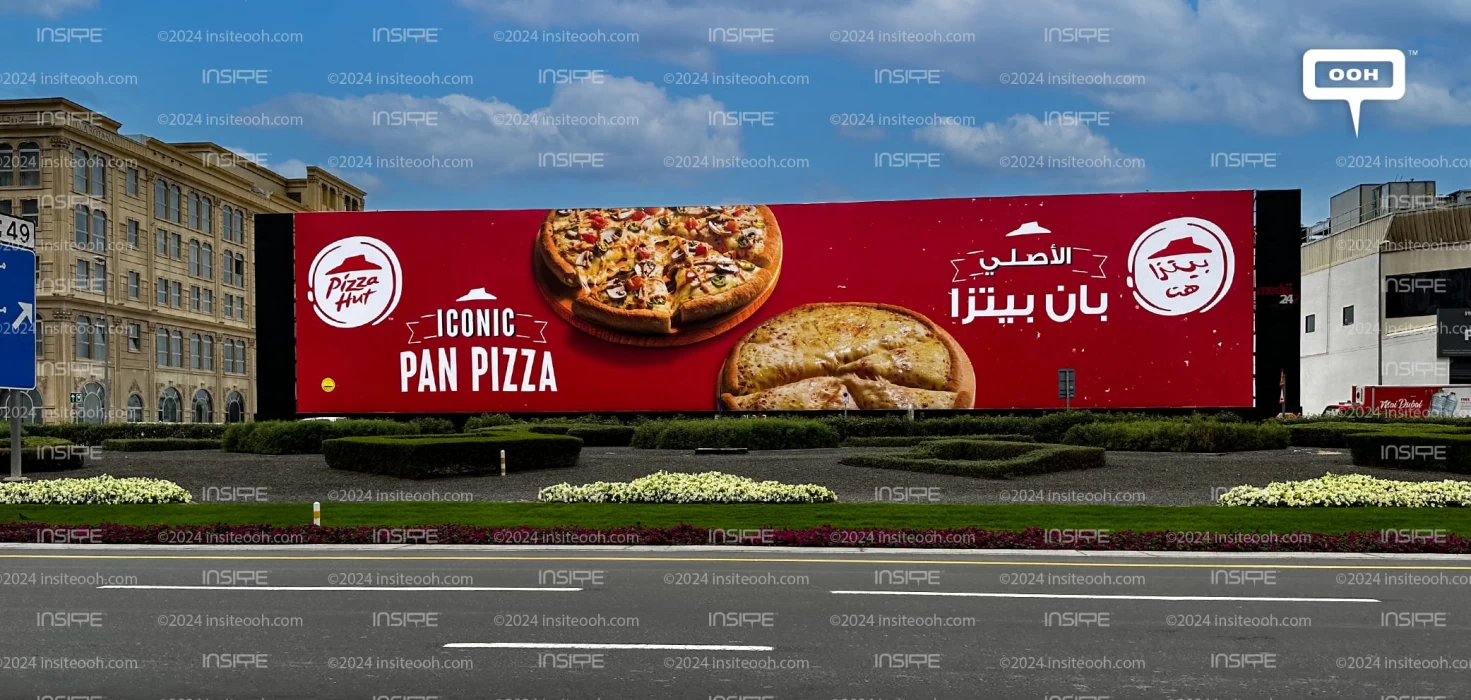 Pizza Hut Serves Up with the Iconic Pan Pizza on UAE’s Billboards