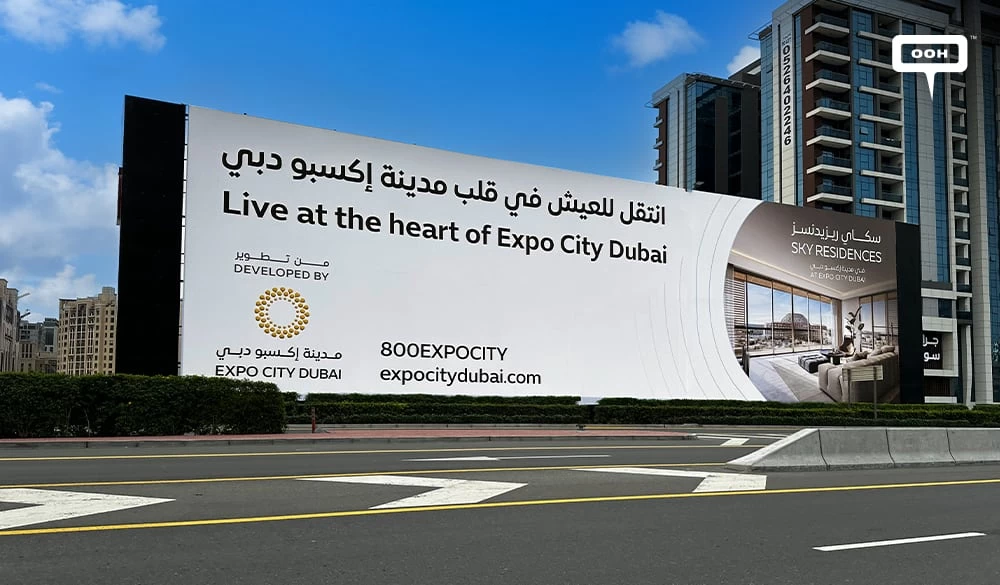 Expo City Dubai's D/OOH Campaign Encouraging Moving Out to Its Development, Sky Residences