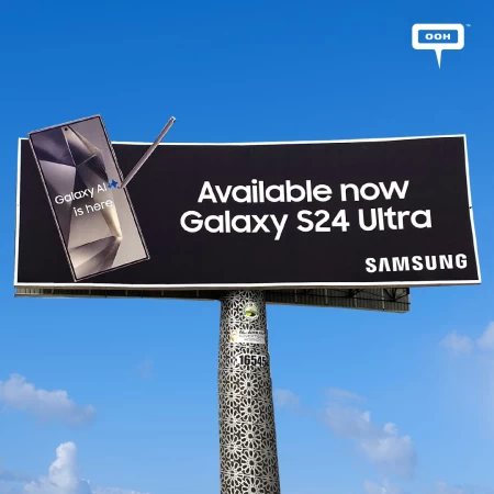 Eye-grabbing Creative OOH Campaign by Samsung Across Cairo for the Galaxy S24 AI Arrival