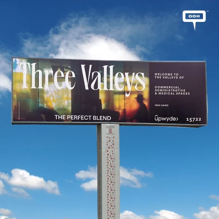 The World of Three Valleys, A perfect Blend by Upwyde Developments Seen on Cairo’s D/OOH