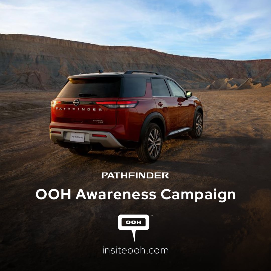 Nissan's Pathfinder Sets New Standards and Defying Ordinary Across Dubai's OOH