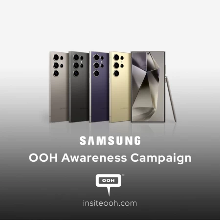 Samsung Galaxy S24 Ultra Shine on Dubai's D/OOH Scene