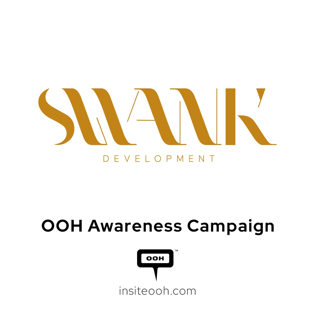 Swank Development European Luxury Meets Dubai Scenery in Bold Billboard Campaign