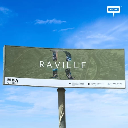 MDA Group Showcases 'Raville' Blending Heritage with Modernity on Greater Cairo's Billboards