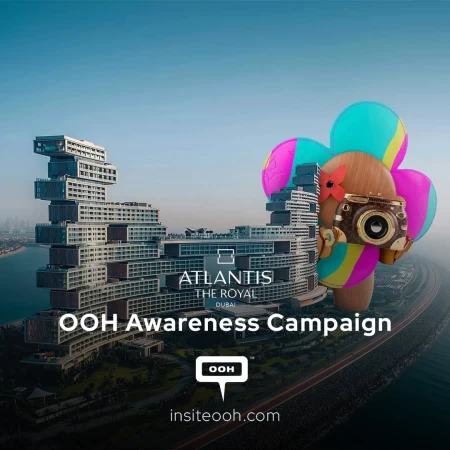 Dreams Imagined on Dubai's OOH by Atlantis The Royal & Louis Vuitton's Campaign