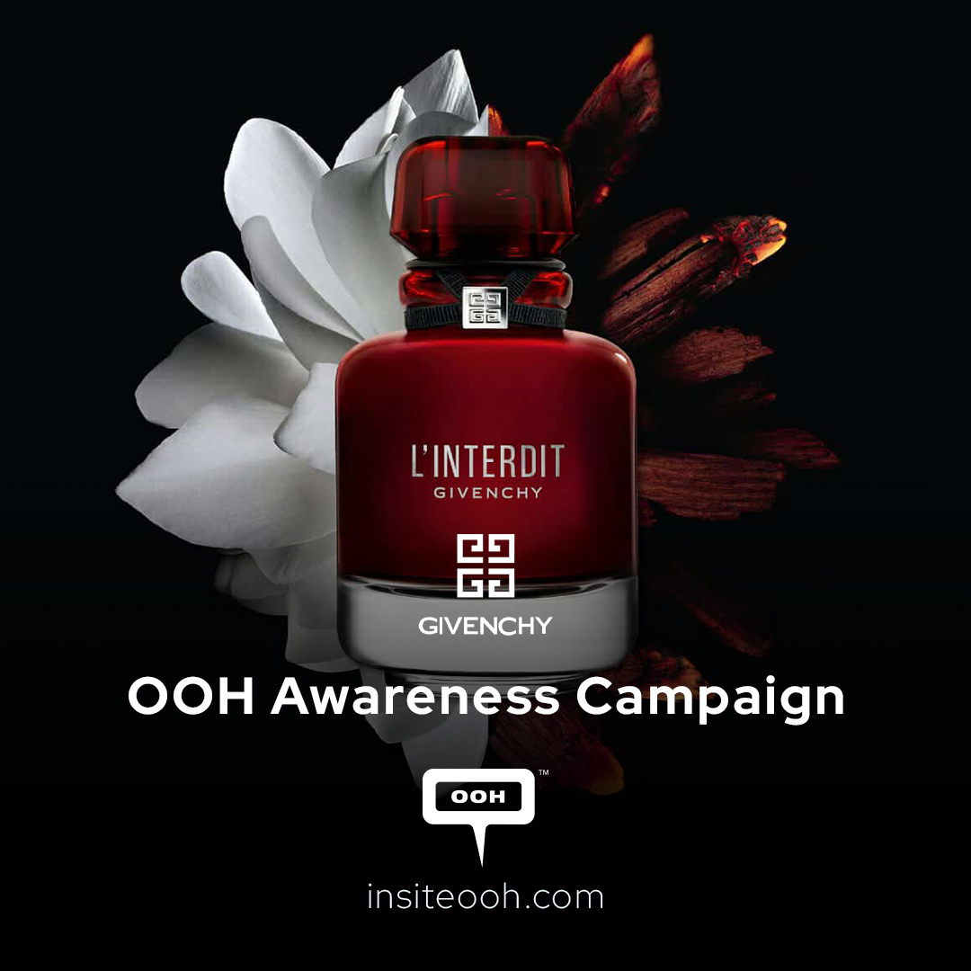 Dubai's DOOH Heats Up with L'INTERDIT Givenchy's Daring Appearance