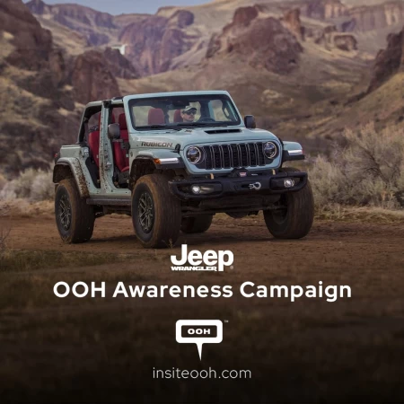 DOOH Campaign Launched in Dubai for the New 2024 Jeep Wrangler