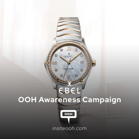 Experience Timeless Elegance with Ebel's Sport Classic on Dubai's Billboards