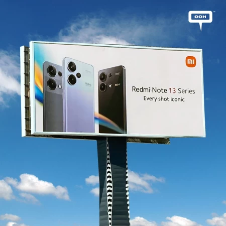 Every Shot Iconic with Redmi Note 13 Series, Proudly extends on Cairo's Billboards