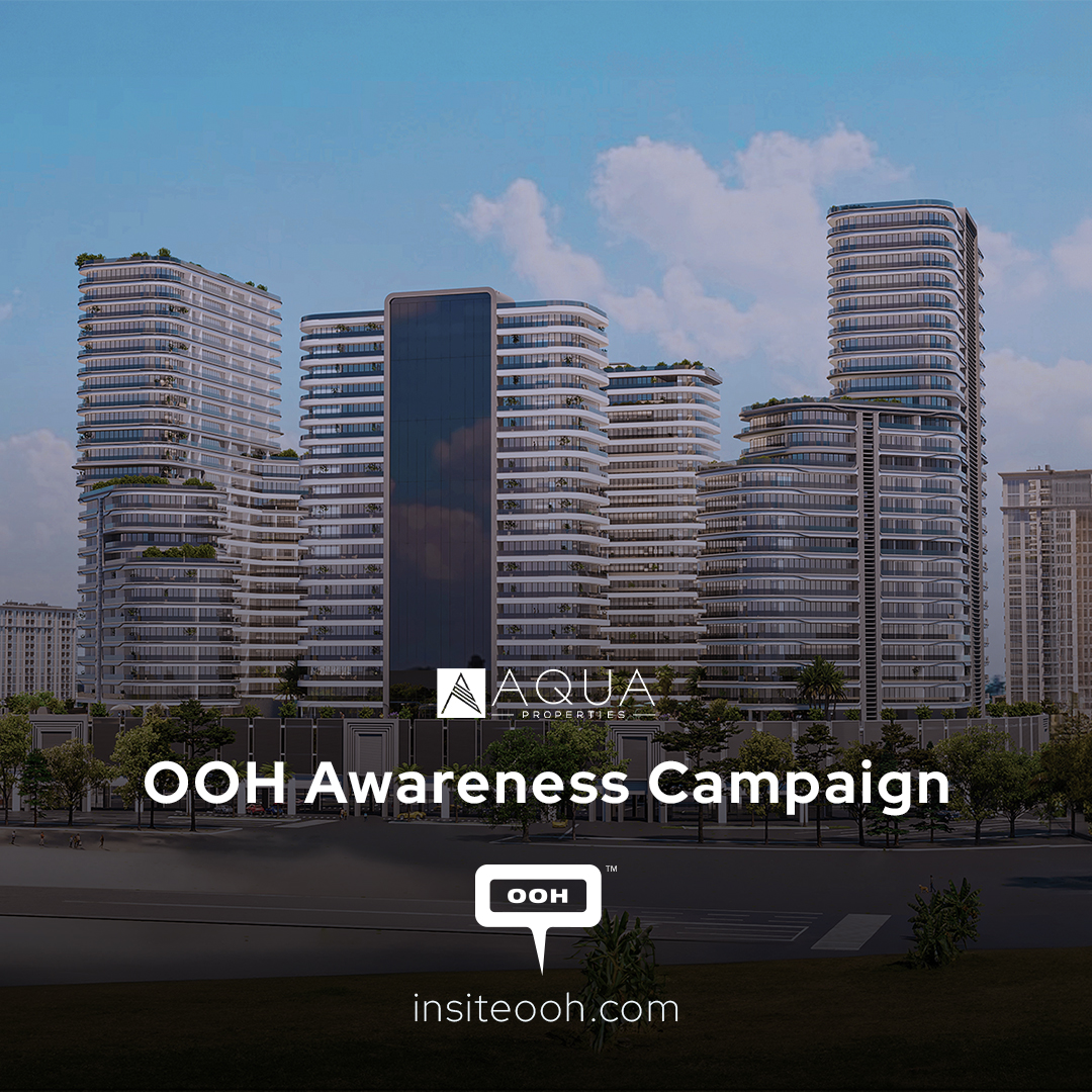 Aqua Properties Uncovers Arjan's Largest Project: "The Central Downtown" on Dubai’s OOH