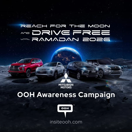 Mitsubishi Makes Drive Free Until Ramadan 2026 a Reality! Spotted on UAE’s Billboards