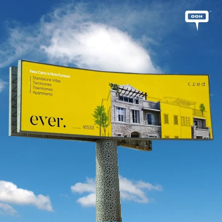 Cred Discloses New Cairo's Ever Residential Project Details on OOH