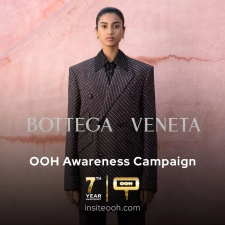 Bottega Veneta Launches Striking New Outdoor Campaign in Dubai