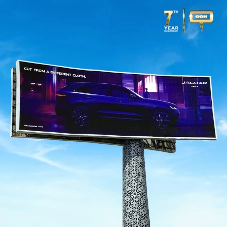 Jaguar F-Pace Promoted on Cairo's OOH from A Different Cloth!