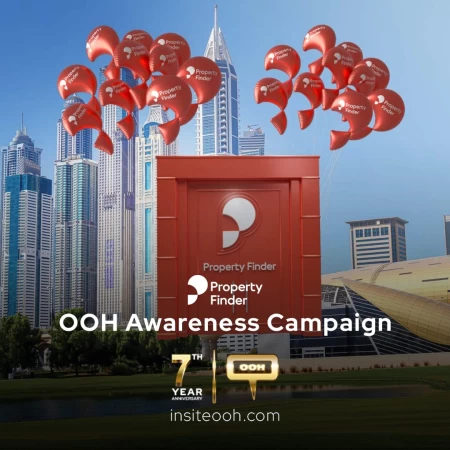 Property Finder's D/OOH We Open Doors Initiative makes a strong comeback in Dubai