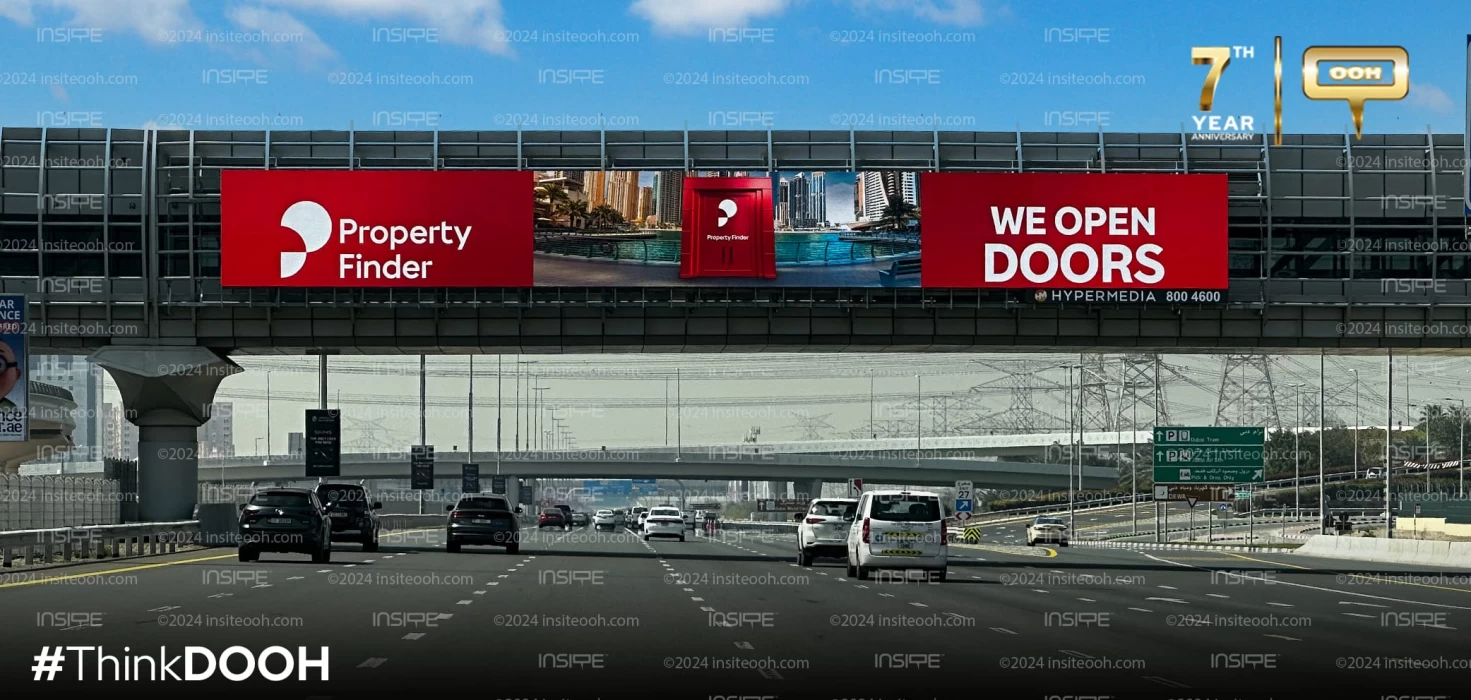 Property Finder's D/OOH We Open Doors Initiative makes a strong comeback in Dubai