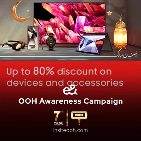 Etisalat and's Promotional OOH Campaign to Offer Sales on Devices & Accessories