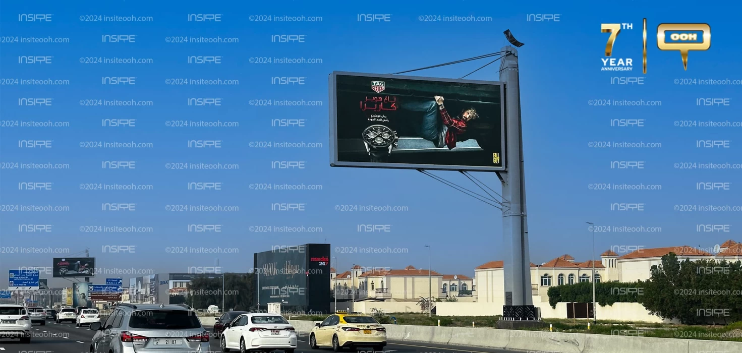 Ryan Gosling Joins Tag Heuer's Latest OOH Ad Defying the Easy Categorization