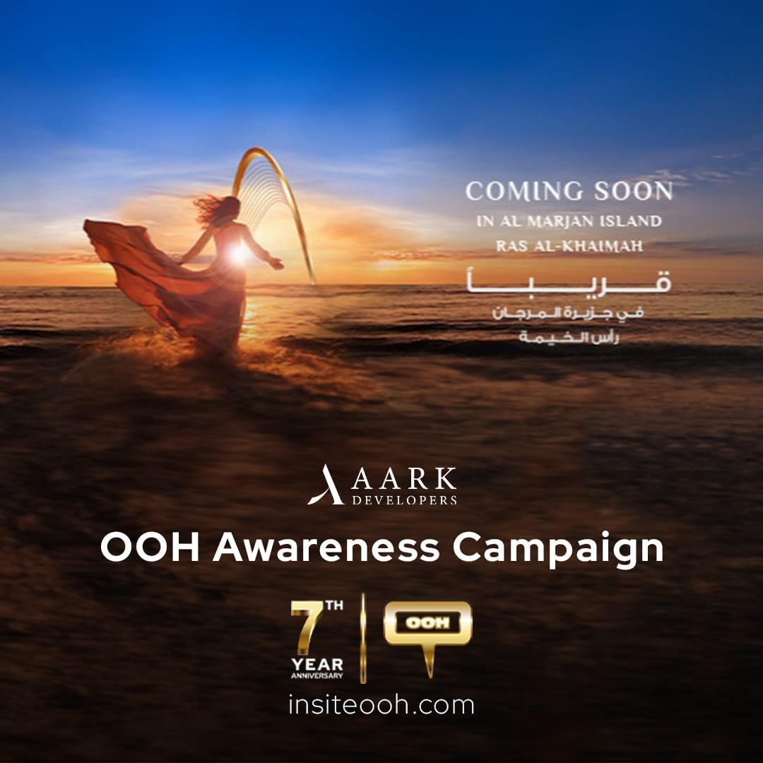 Aark Developers Announces its Upcoming Project in Al Marjan Island on Dubai's OOH