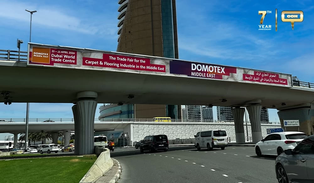 Domotex Middle East's Signals a Resounding Return to Dubai on OOH