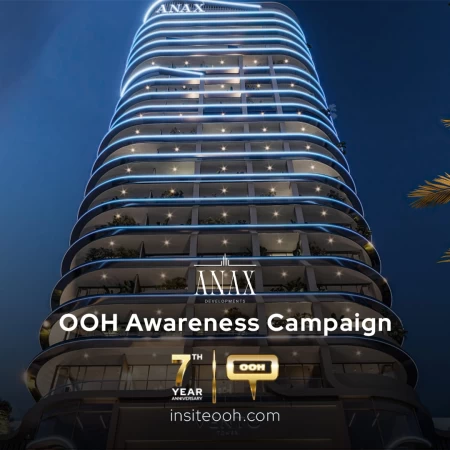 Anax Developments' Vento Tower Captures Dubai on Billboards