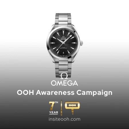 OMEGA's Speedmaster Constellation Stands Out in Dazzling D/OOH Campaign