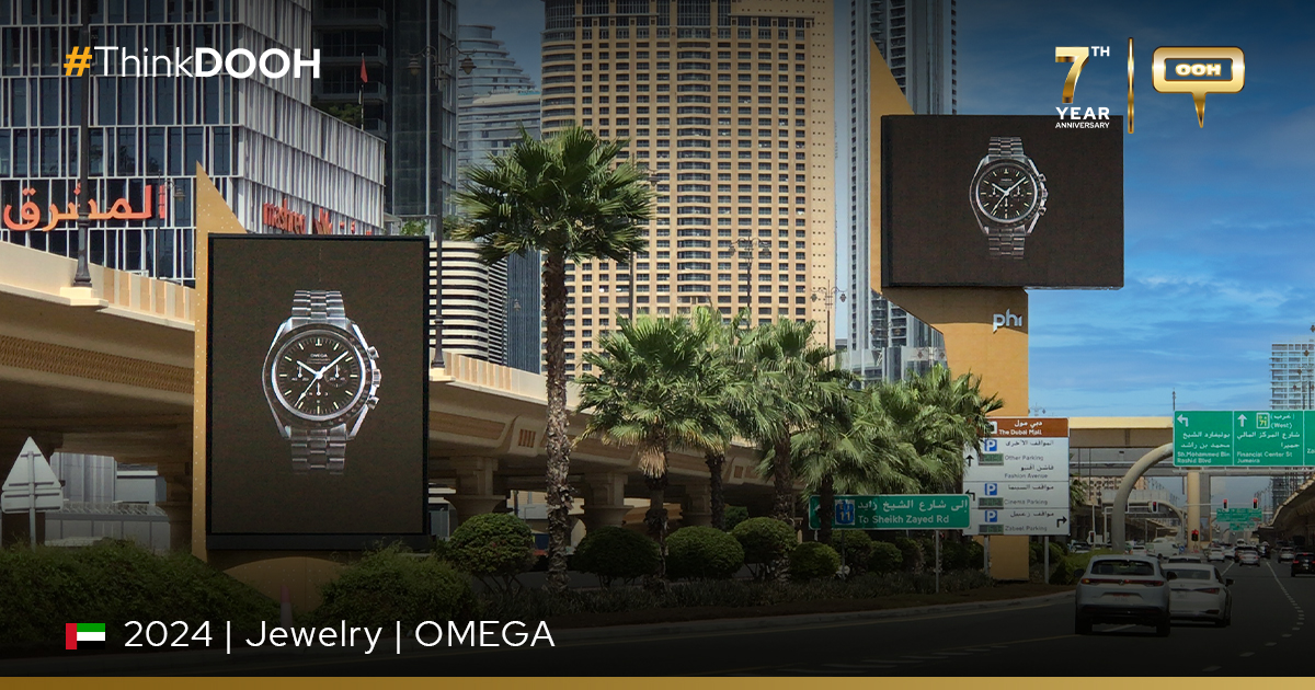 OMEGA's Speedmaster Constellation Stands Out in Dazzling D/OOH Campaign ...