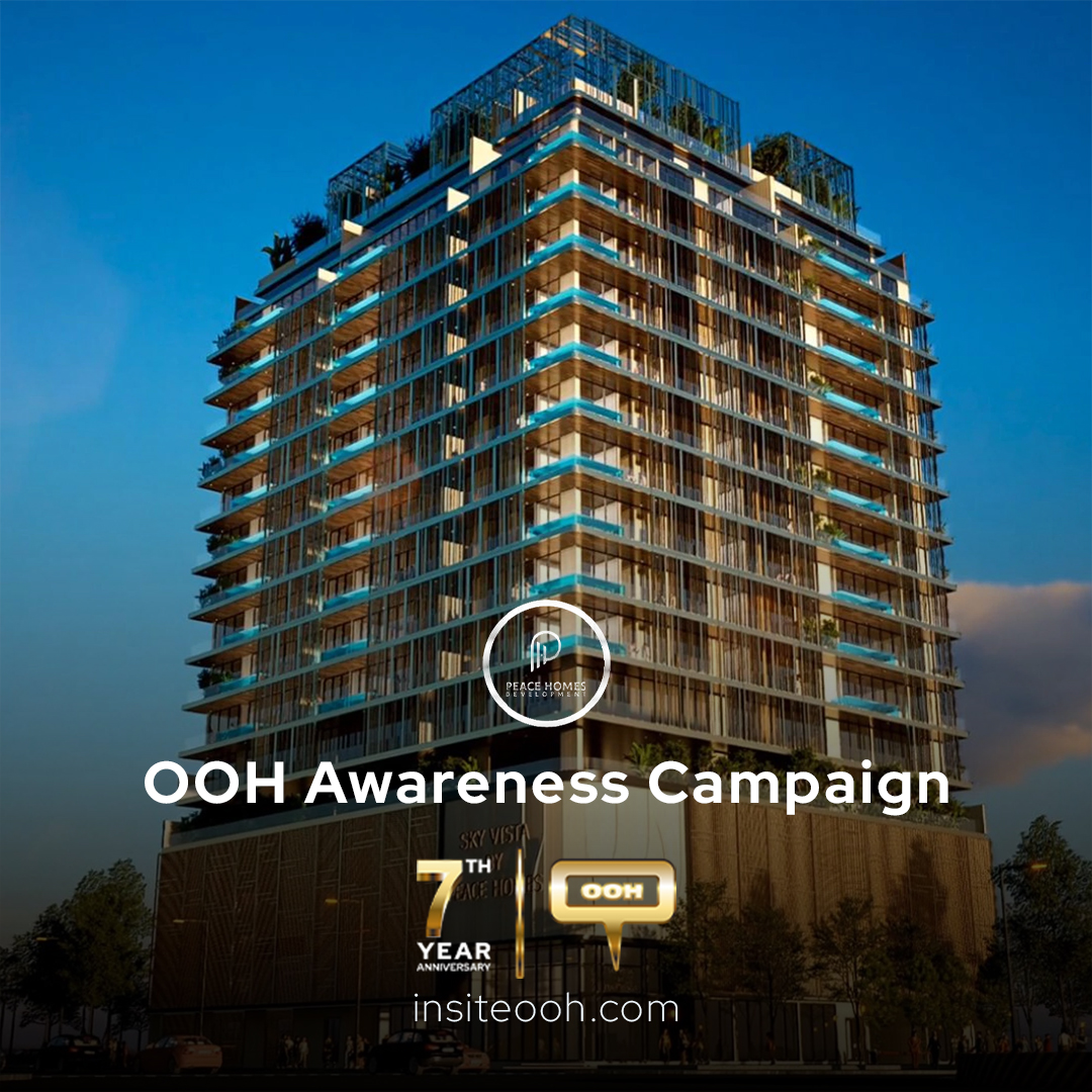 Peace Home's Sky Vista "Exclusive 66" Elevate Dubai's Out-of-Home Campaign