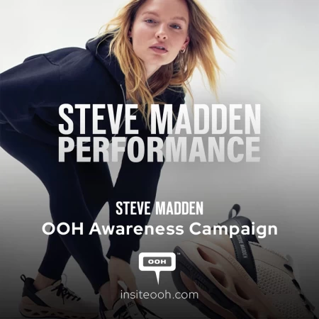 Steve Madden Launches Performance Sneakers with Style on Dubai’s Billboards
