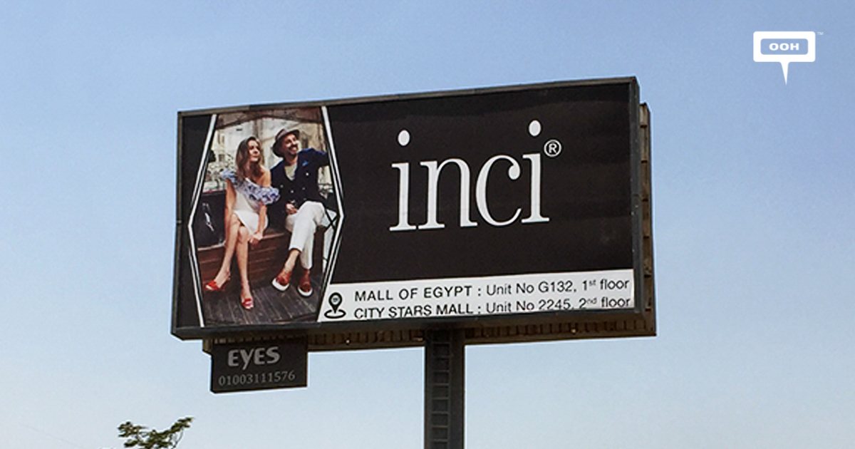 Footwear brand Inci lands in Egypt INSITE OOH Media Platform