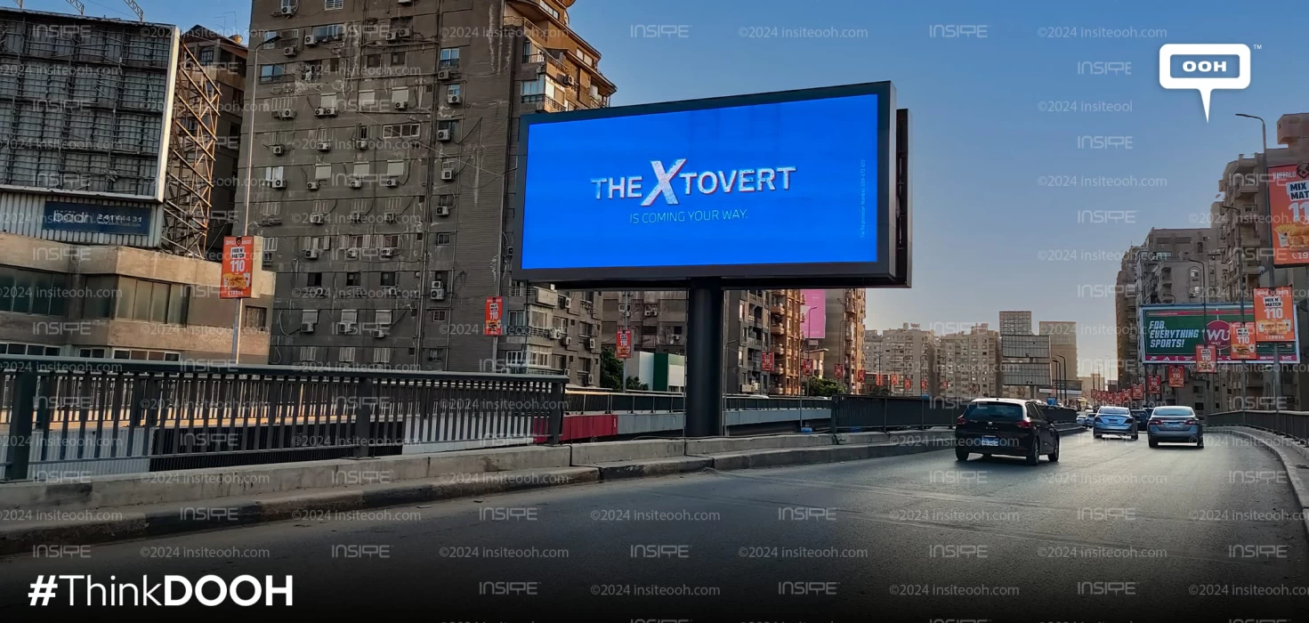 BMW's "XTOVERT" Teaser DOOH Campaign Outshines Cairo's Outdoor Scene