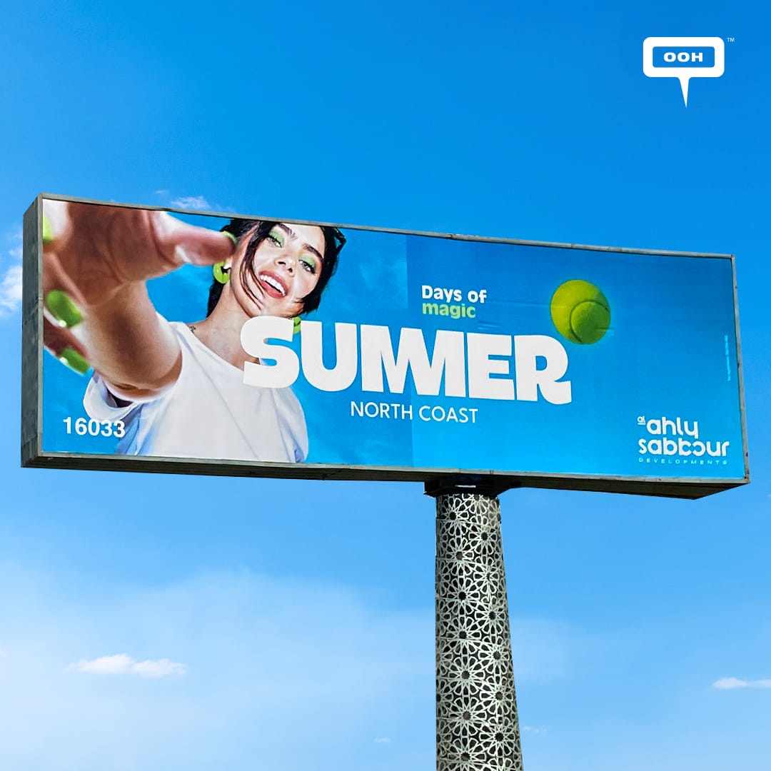 Al Ahly Sabbour's 'Summer in North Coast' Billboards Spark Magic