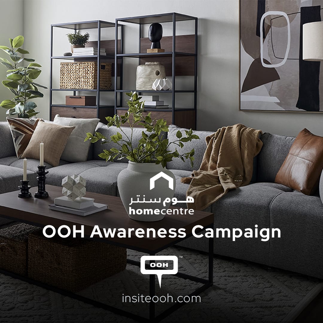Made To Fit Your Life: Home Center’s Campaign Glows on UAE’s OOH Platform