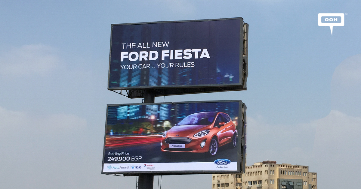 Auto Jameel presents the latest Ford models with OOH INSITE OOH Media
