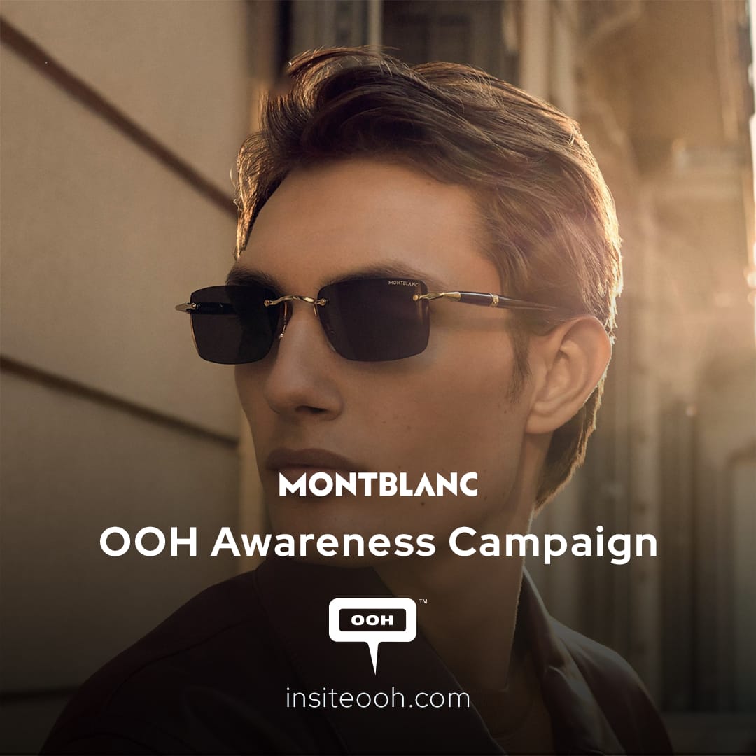 Montblanc Radiates on Dubai’s OOH With It’s Exclusive Eyewear Collection