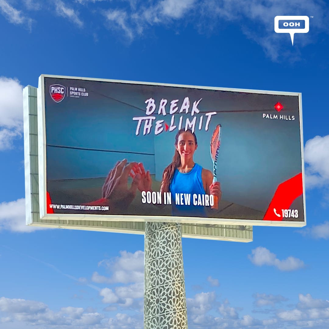 Palm Hills Sports Club Encourages You to Break The Limits on OOH