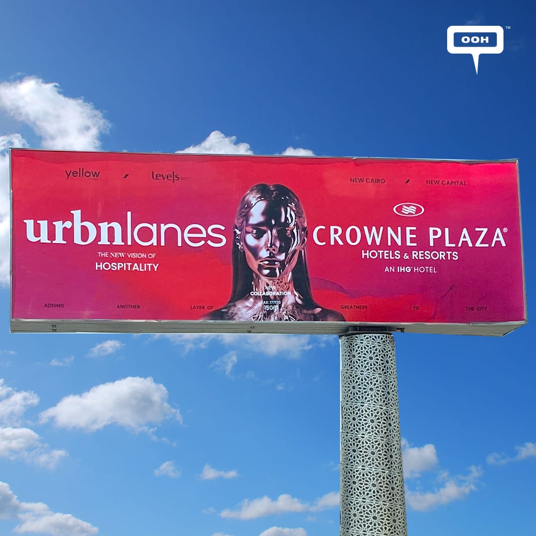 Urbnlanes Partners with Crowne Plaza to Present "Oddly Royal" on Cairo’s OOH