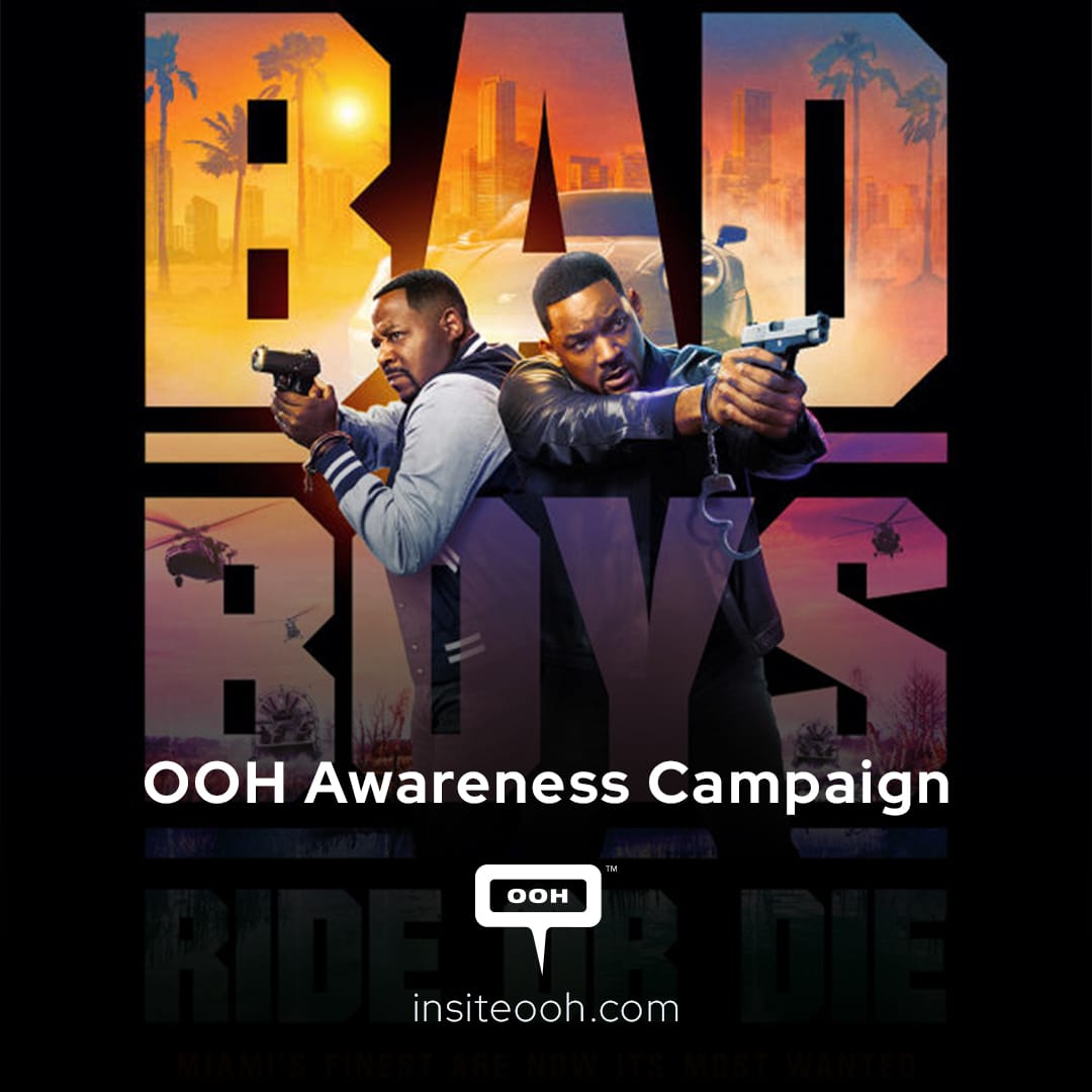 Dubai Braces for the Bad Boys Movie by Will Smith & Martin Lawrence on OOH