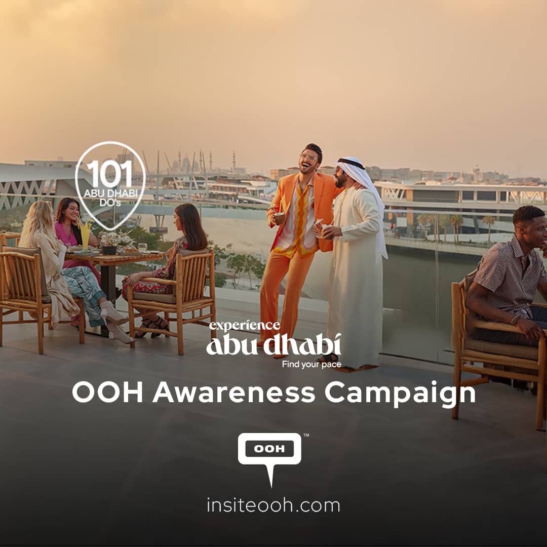 101 DO’s Exciting Activities by Visit Abu Dhabi set the advertising scene Alight
