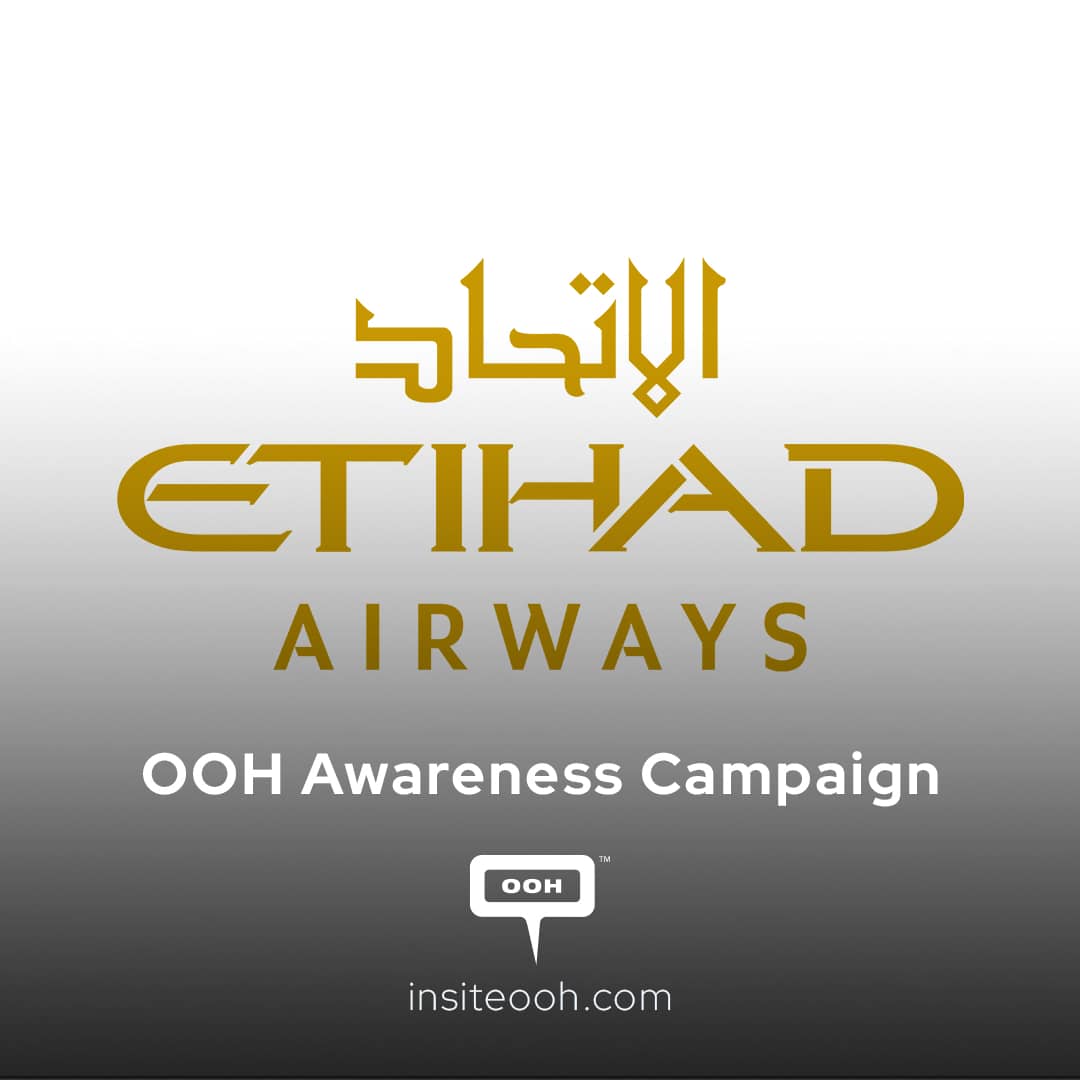 Etihad Airways Direct Flights from Abu Dhabi Take Off on DOOH Spaces