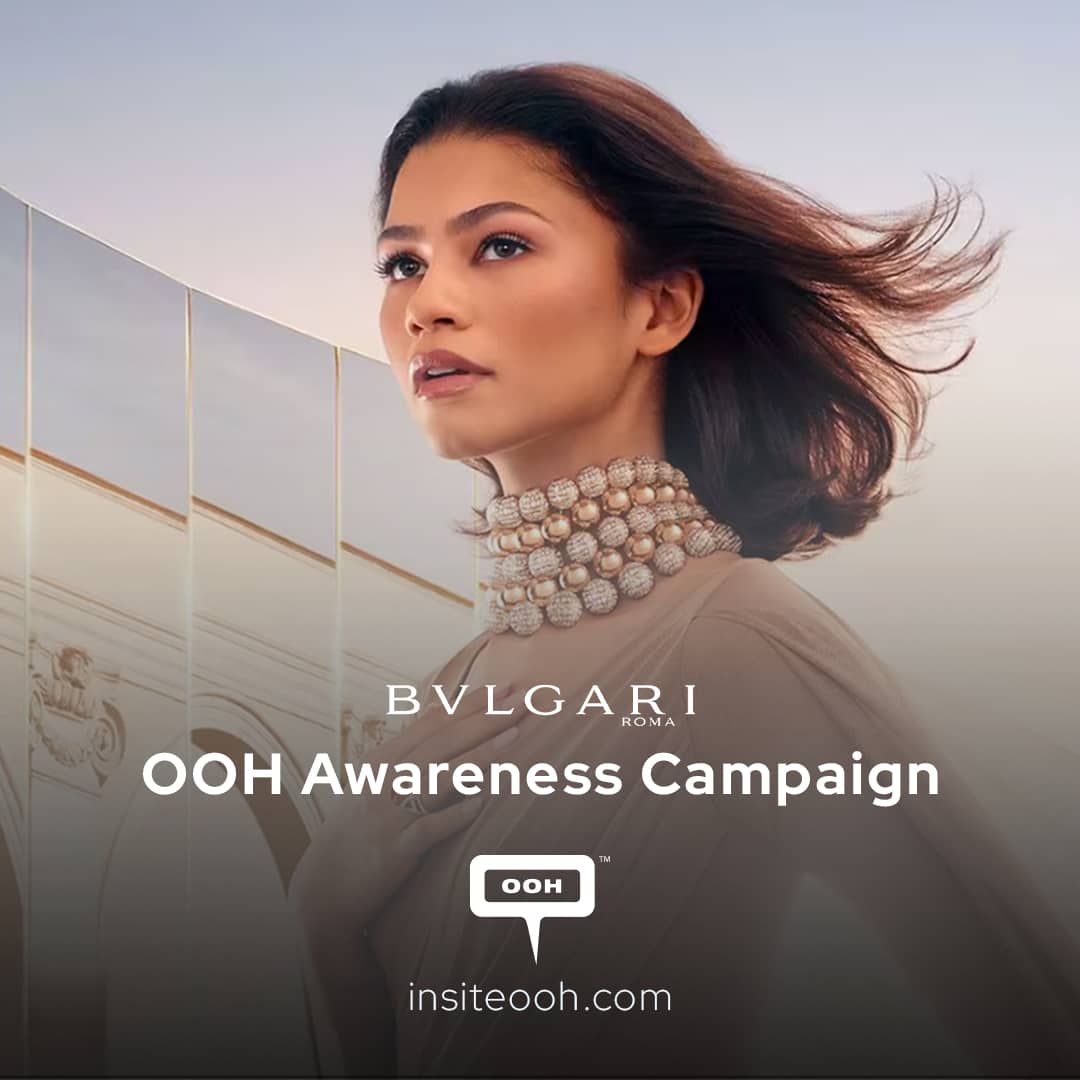 BVLGARI Launches “Eternally Reborn” Campaign with Zendaya on Dubai’s OOH