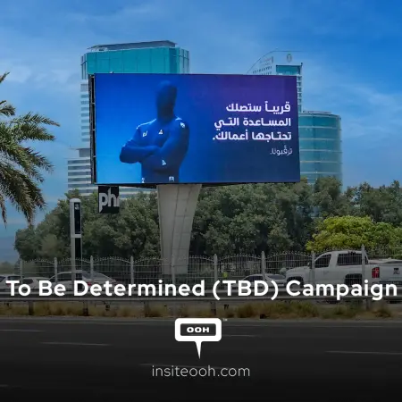 Stay Tuned, The Blue Man Got Your Business Needs… Dubai's Latest DOOH Teaser