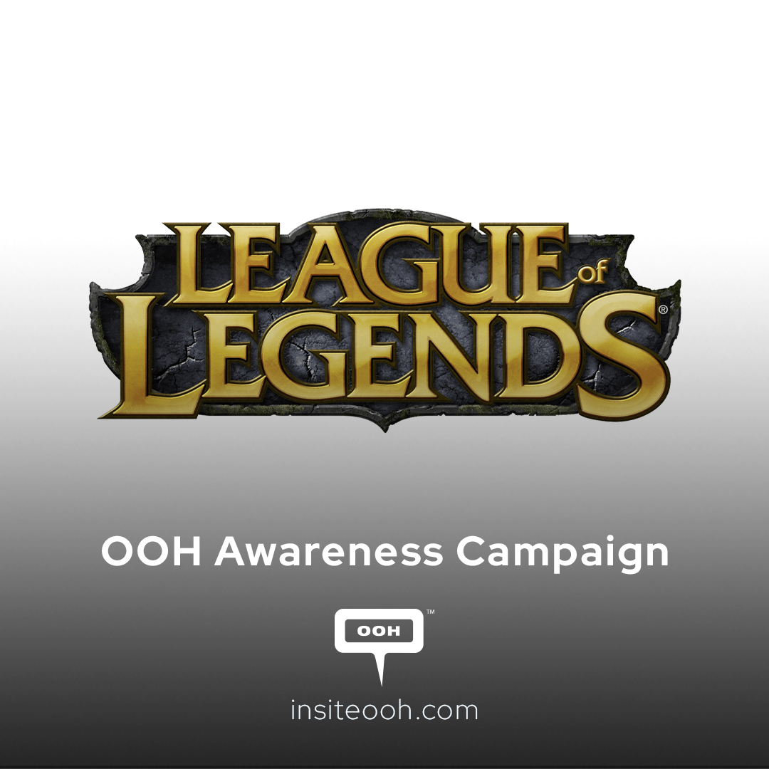 League of Legends Superstars Touchdown on UAE's OOH  for Electrifying Esports World Cup