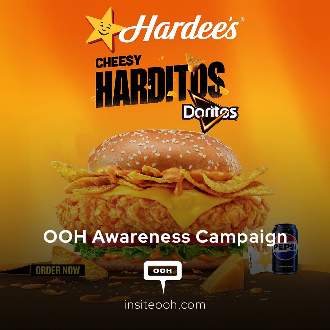 Hardee's Shakes Up UAE's Out-of-home Ads with Crunchy Harditos