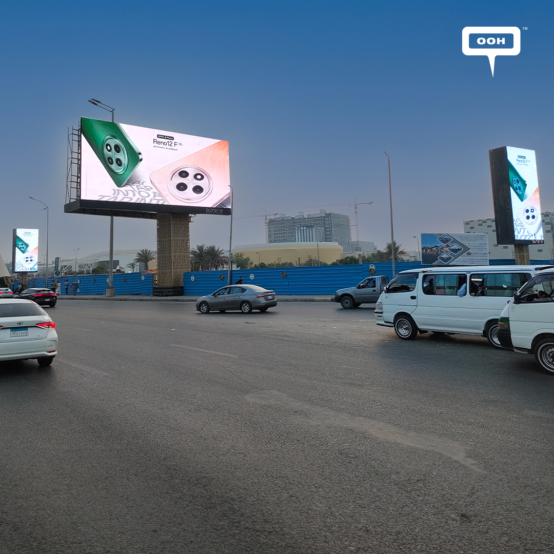 OPPO RENO12 F 5G to Transform the DOOH Scene into Futuristic Stage in a Minimal Campaign
