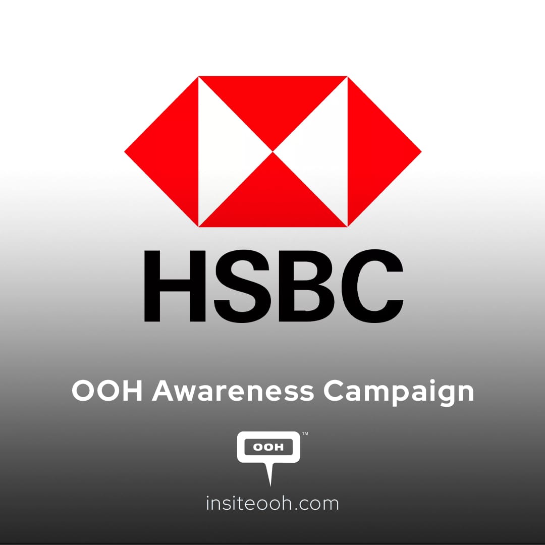 The UAE's HSBC Offers Cashback Rewards in Bold Red Creative Concept Campaign