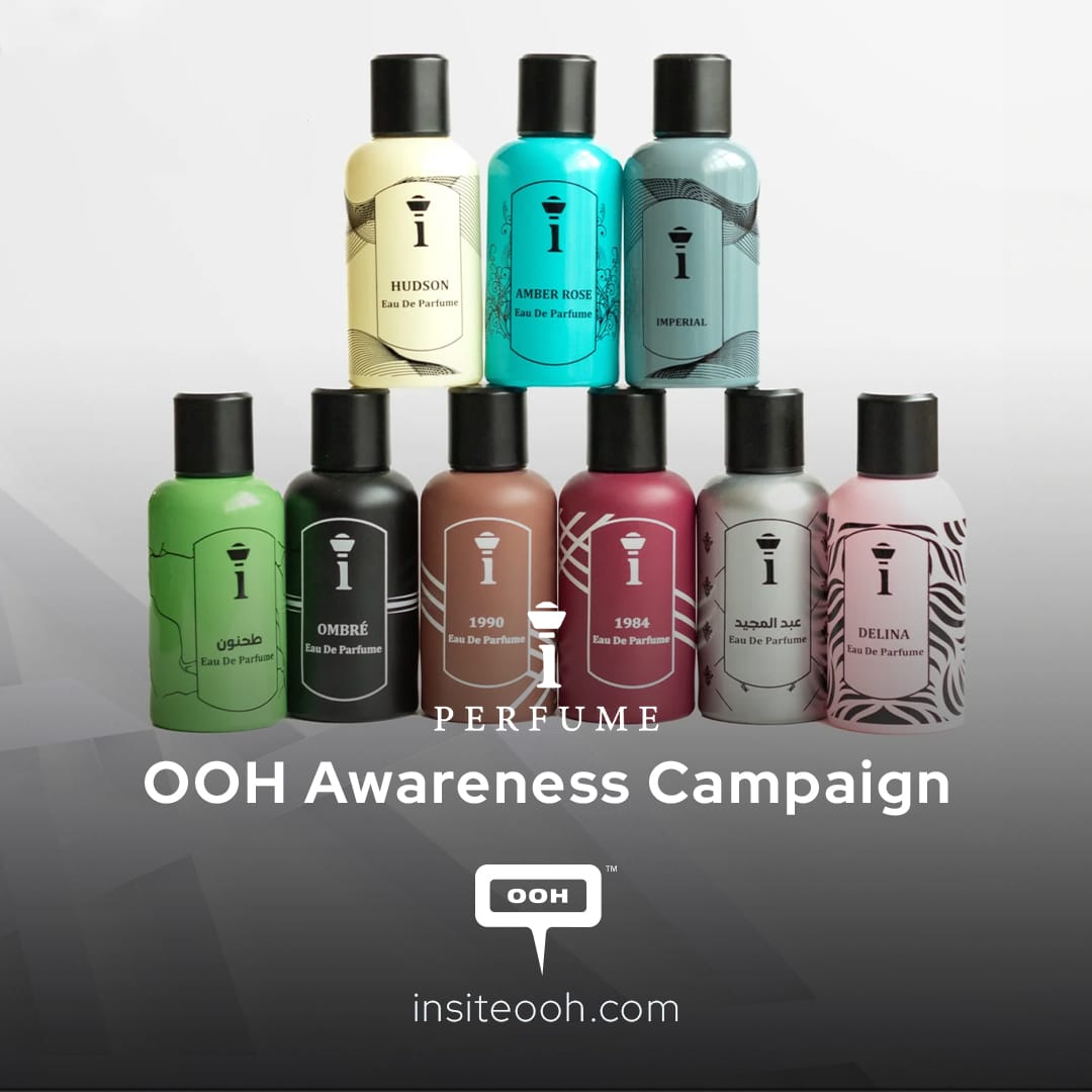 iPerfume Shows up on Dubai's OOH with Scent-sational Presence Campaign